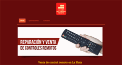 Desktop Screenshot of lacasacontrolremoto.com